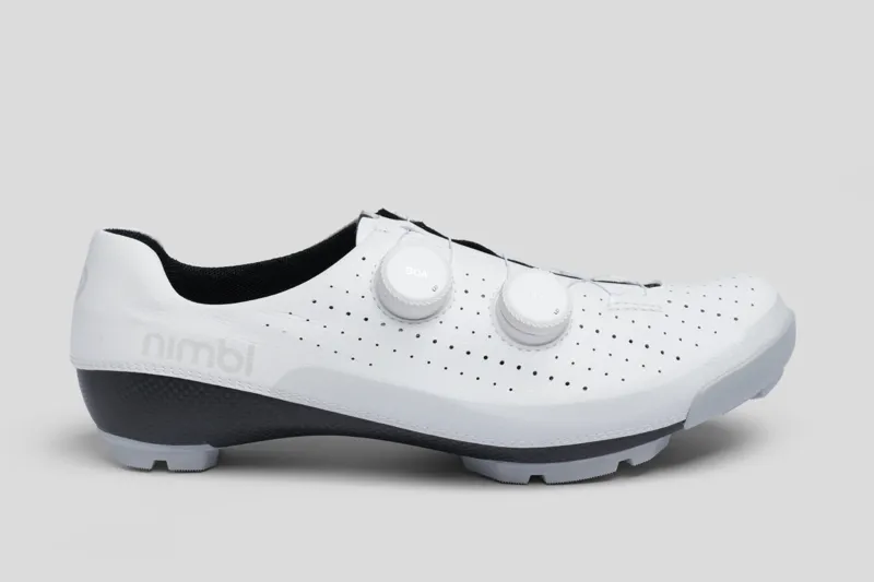 Nimbl Urano Carbon Gravel Shoes in White