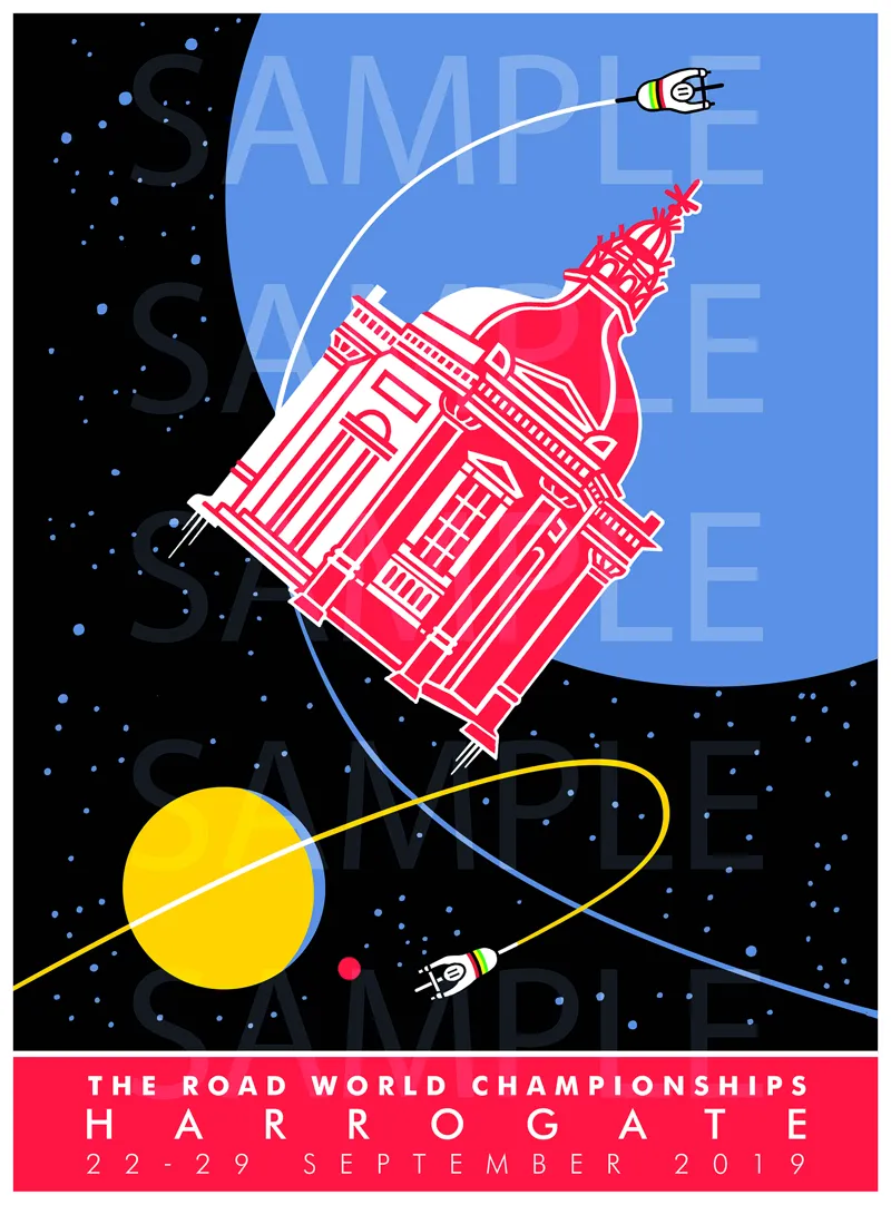 Commencing Countdown Helmets On 2019 by Martin Procter Signed Print