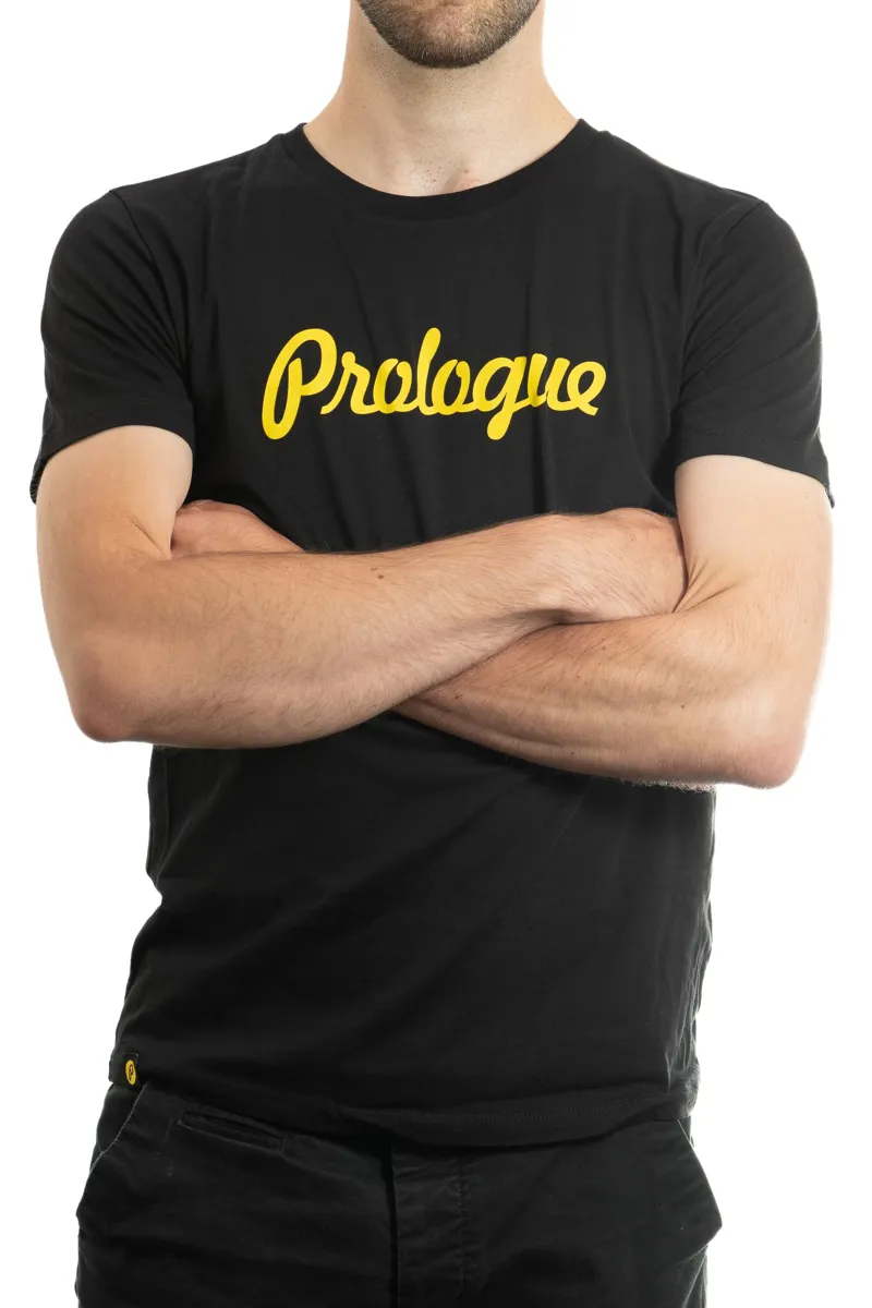 Prologue Performance Cycling Short Sleeve Organic Cotton T-Shirt Black-2