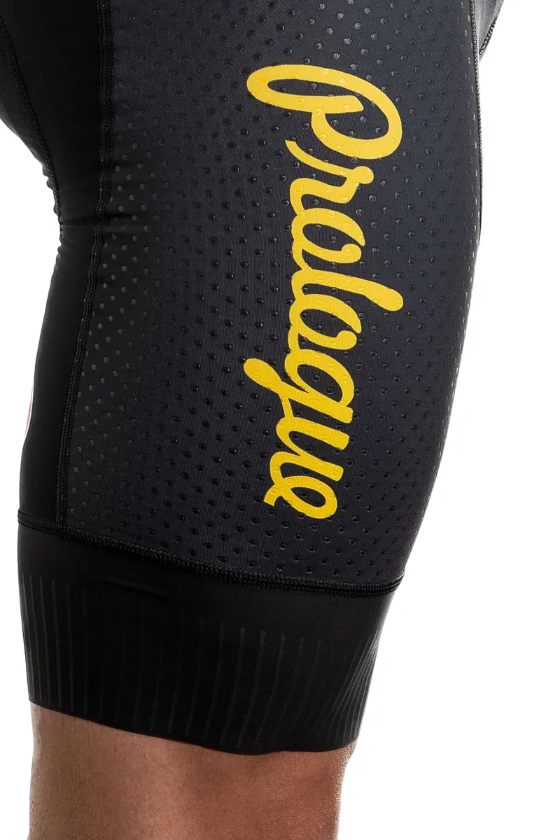 Prologue By Castelli Free Aero Race 4 Bibshorts In Black/Yellow-3