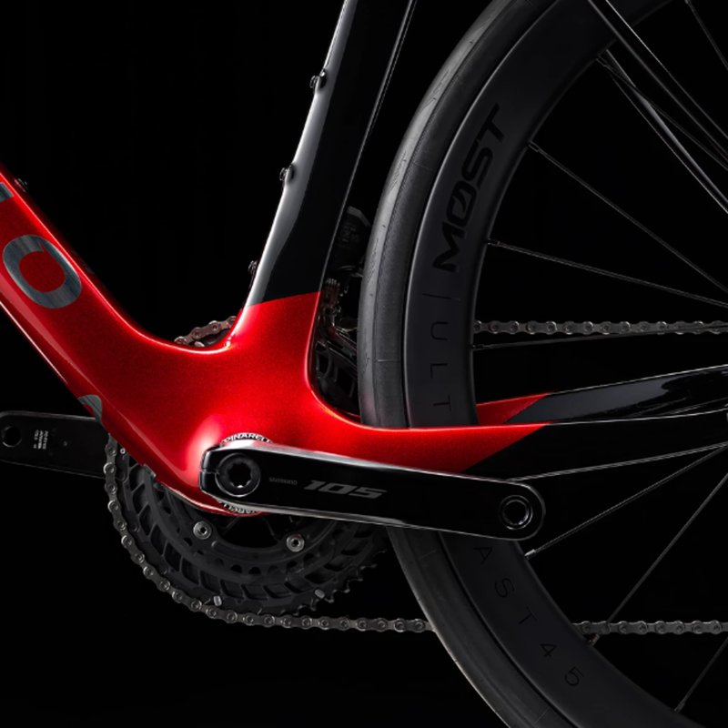Pinarello X5 105 Di2 Starry Red Carbon Road Bike-7