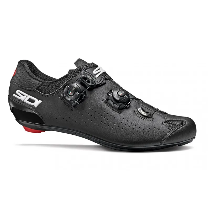 Sidi Genius 10 Black/Black Composite Road Cycling Shoe
