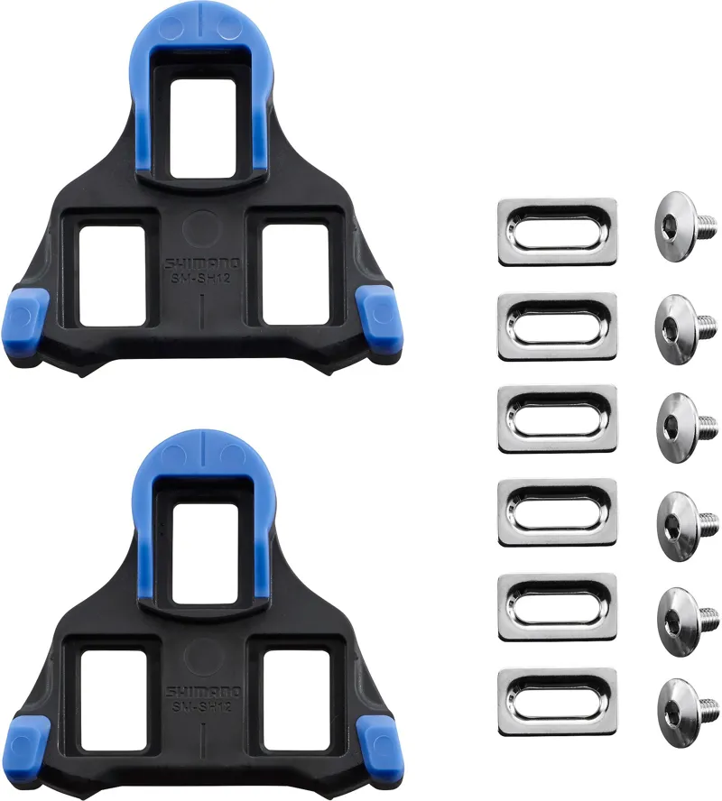 Shimano SM-SH12 SPD SL-Cleats Front Pivot Floating Blue