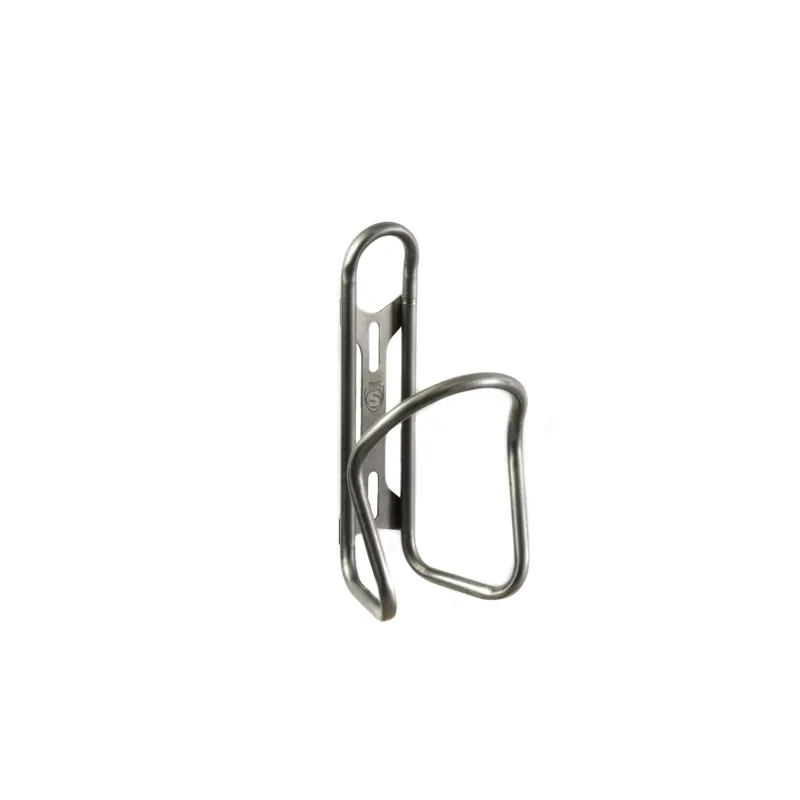 Silca Sicuro Titanium Bottle Cage Silver Universal