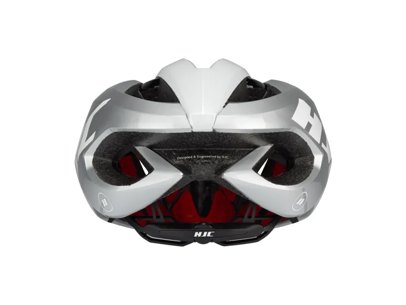 HJC Valeco Silver/White Road Cycling Helmet-2