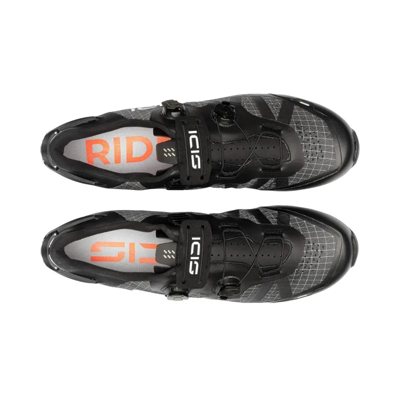 Sidi Aeron Gravel Shoes in Black-2
