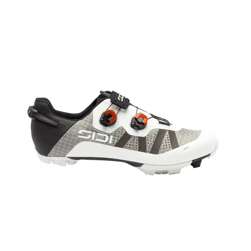 Sidi Aeron Gravel Shoes in Ice White