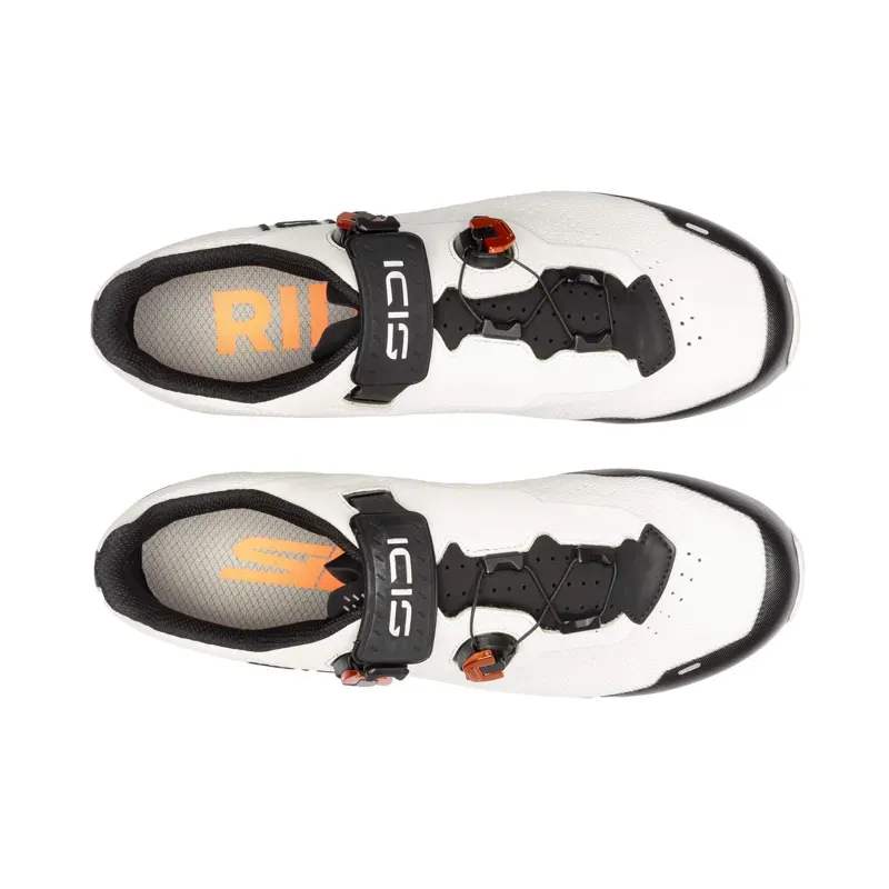 Sidi Dominator  Gravel Shoes in Ice White-4