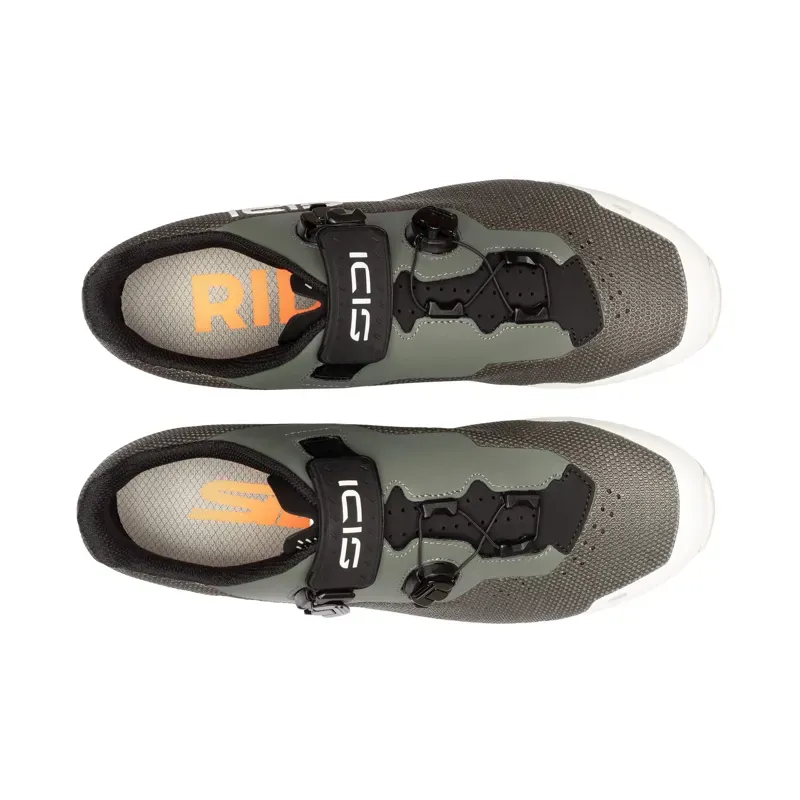 Sidi Dominator X Gravel Shoes in Deep Forest-4