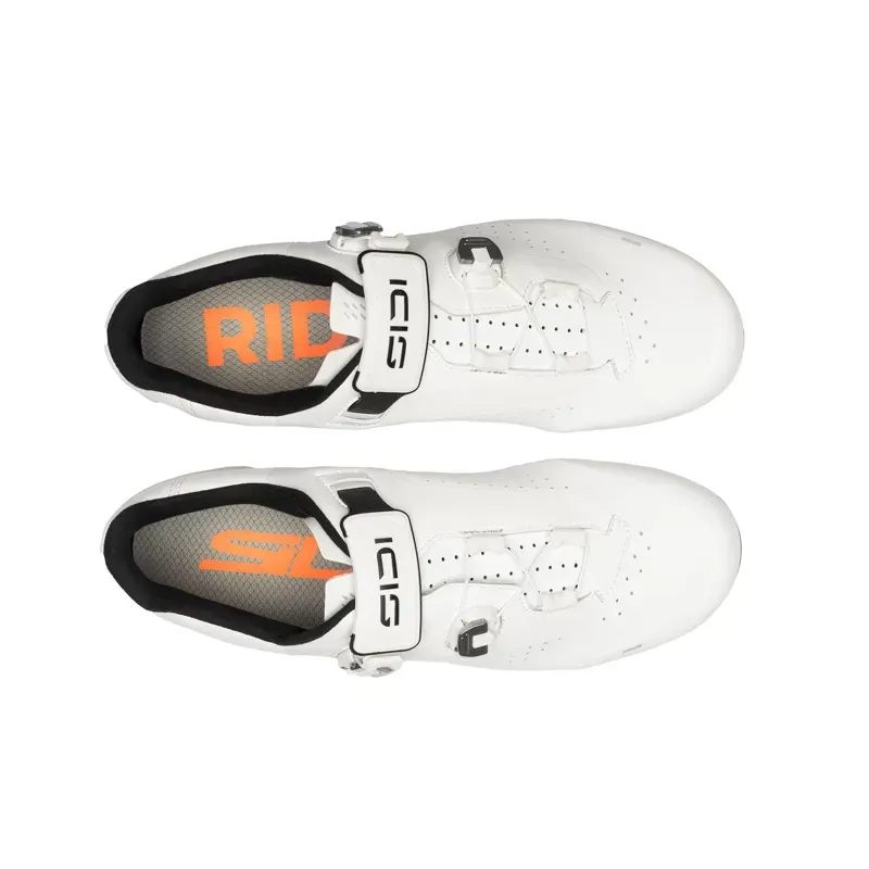 Sidi Genius X Road Shoes in White-3