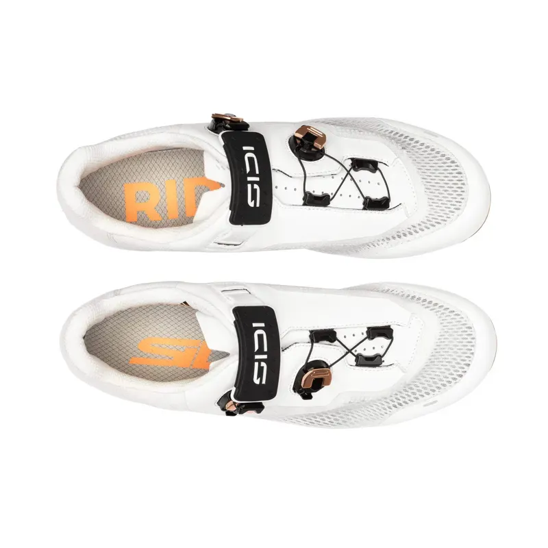 Sidi Genius X Vapo Road Shoes in White-1