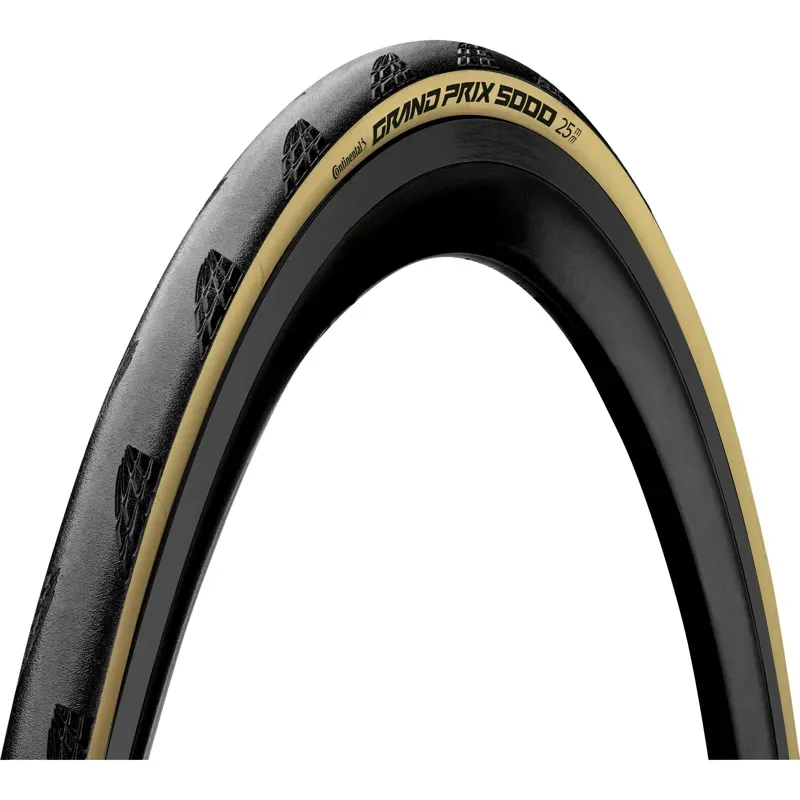 Continental GP5000 AS TR All-Season Tubeless Ready Road Tyre - Cream