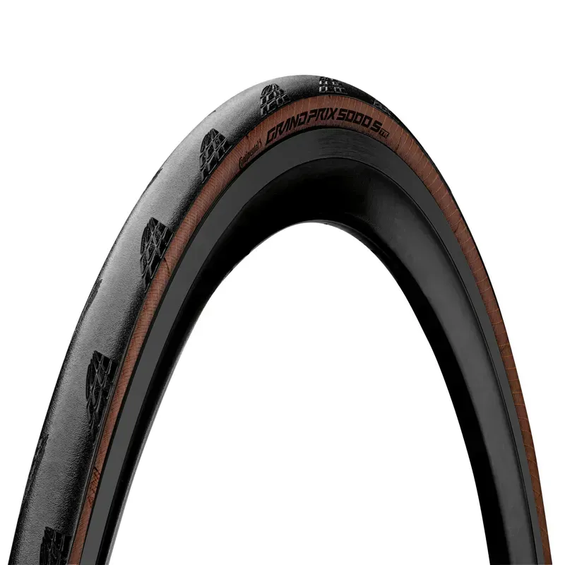 Continental GP5000 S TR Tubeless Ready Road Bike Tyre - Transparent