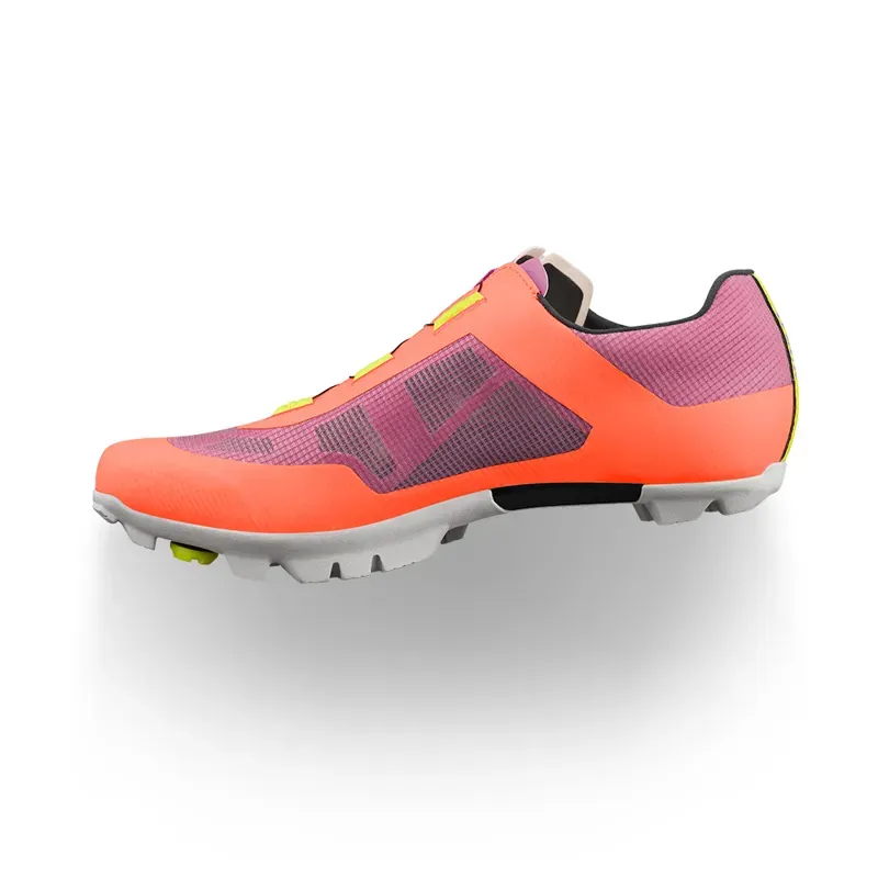 Fizik Vento Proxy Gravel and XC Mountain Bike Shoes in Coral/Purple-3