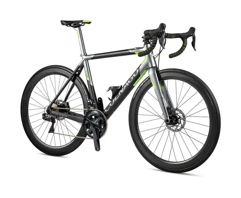2021 Colnago E64 Disc Ultegra Di2 Black Grey Green Carbon EBike