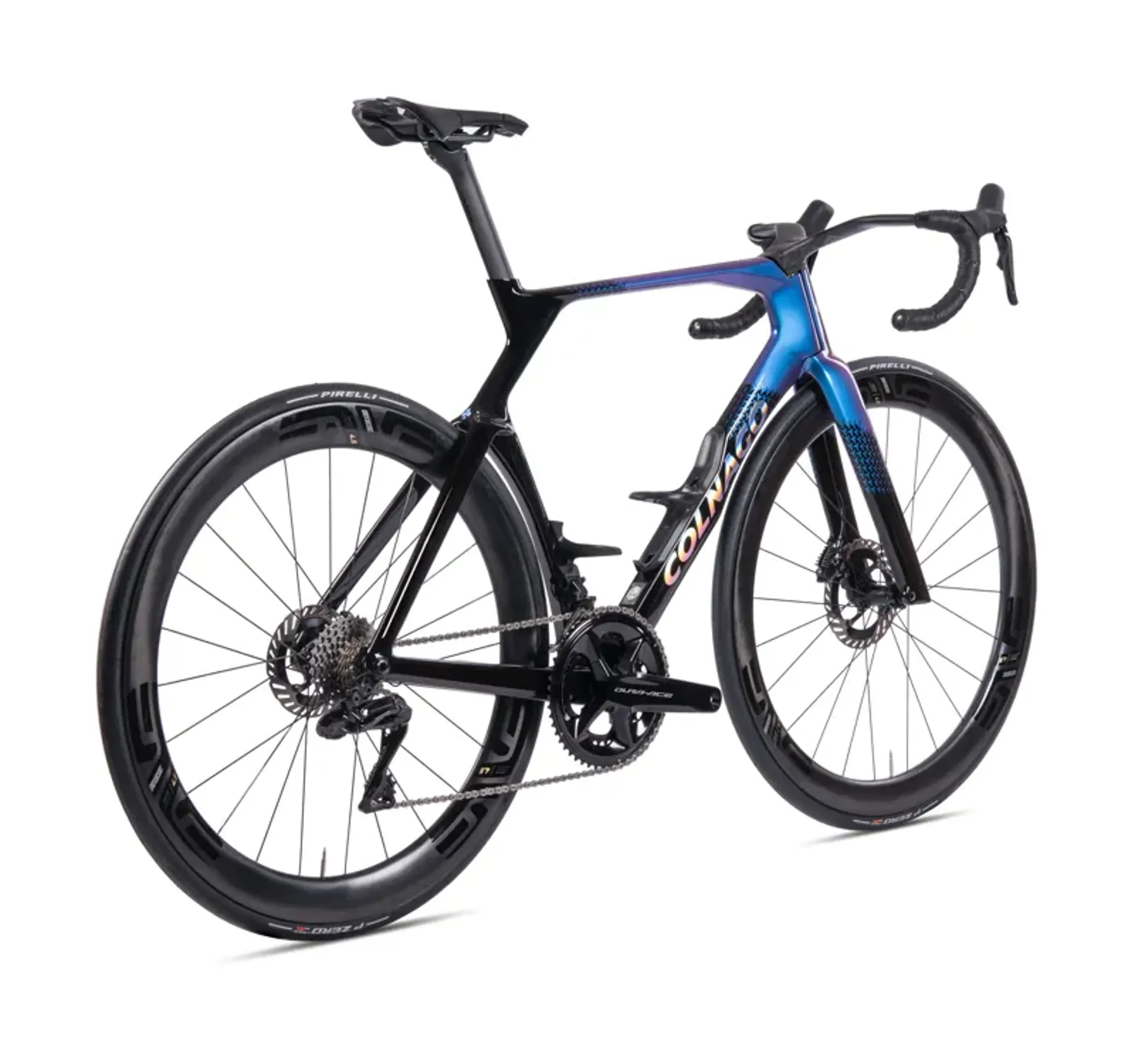 Colnago Y1RS Disc 2025 Carbon TT Aero Frameset Blue/Black