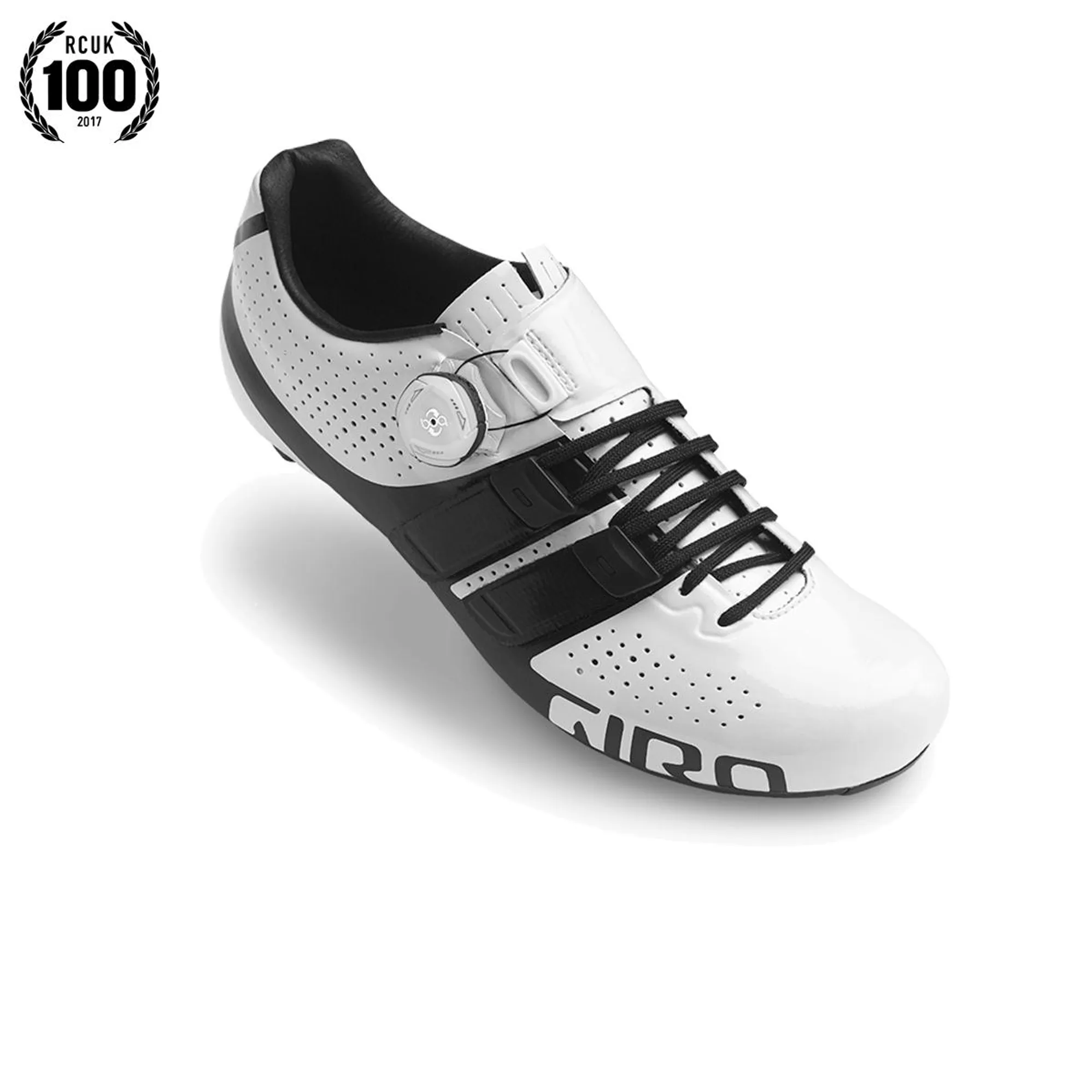 Giro Factor Techlace Road Shoe In White1