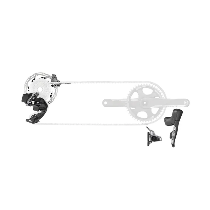 Sram Red Etap Axs 1x d1 Electronic Flatmount Hrd Groupset